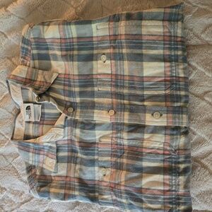 Northface mens medium flannel